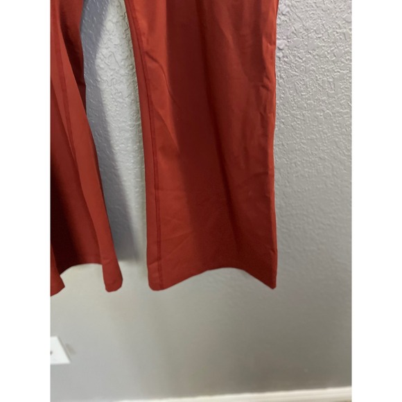 Lands' End Womens 2X 20W-22W Rust Bootcut Yoga Pants High Waist Activewear Fall - Picture 2 of 10
